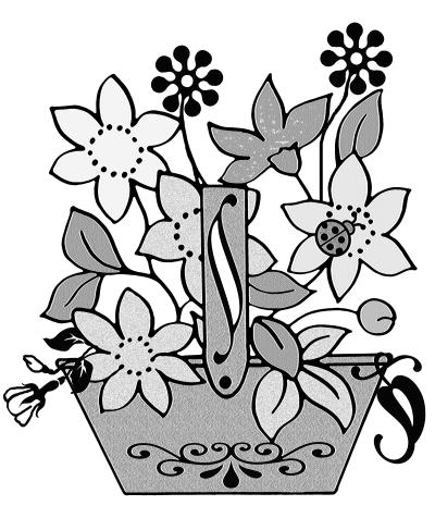 Birkenkörbchen bepflanzen