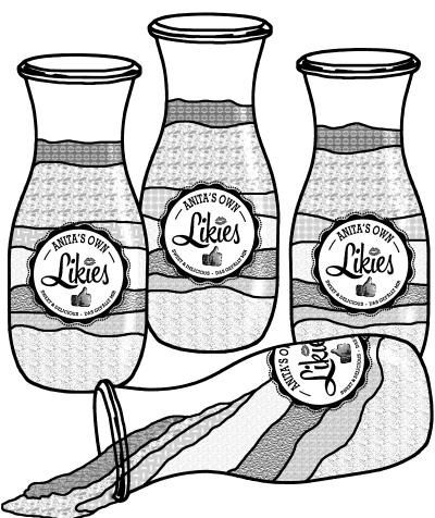 Einmachglas mit Popcorn