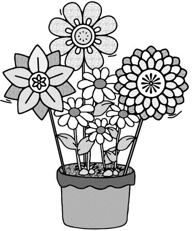 Flower-Power Gesteck