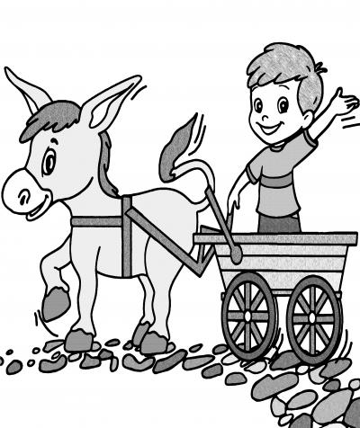 Spiel und Spass im Eselstall