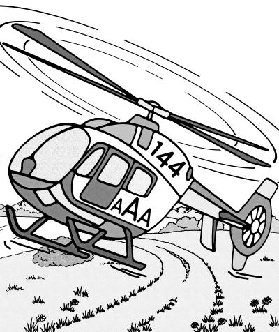 Besuch bei der AAA Helikopterbasis