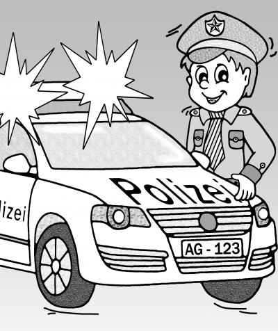 Bei der Polizei in Wohlen