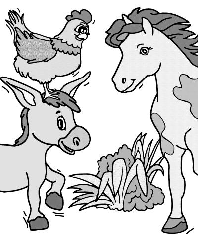 Zwischen Ponys, Hühnern und Esel