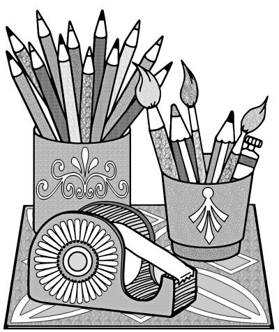 Büro-Organizer basteln