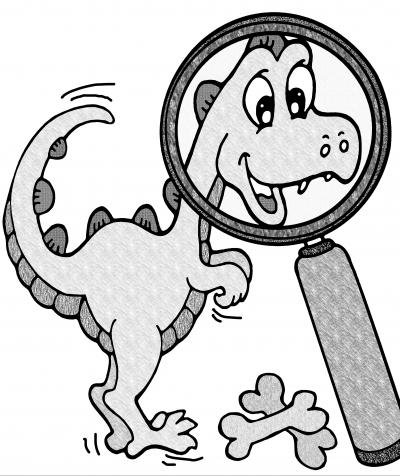 Gratis zu den Dinosauriern